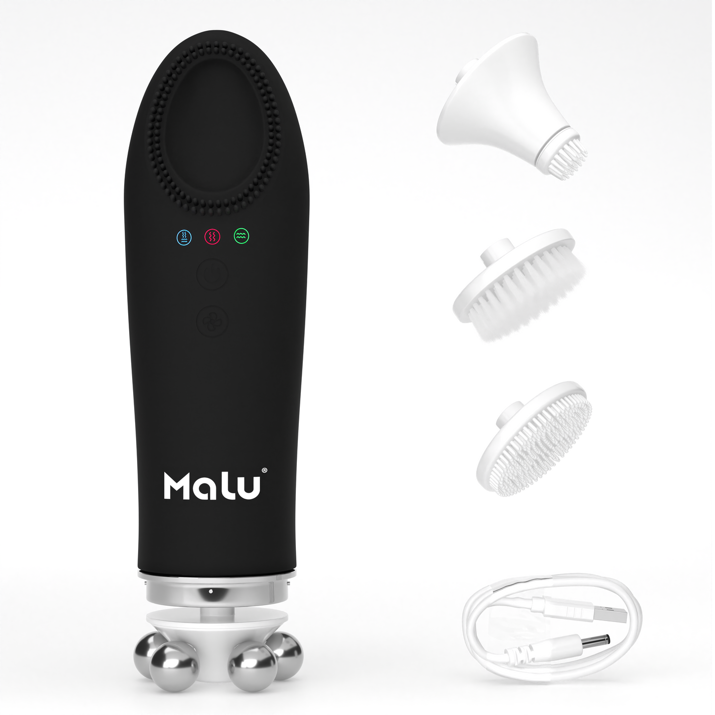 Malu 5-in-1 Gesichtsreinigungs- & Massagegerät